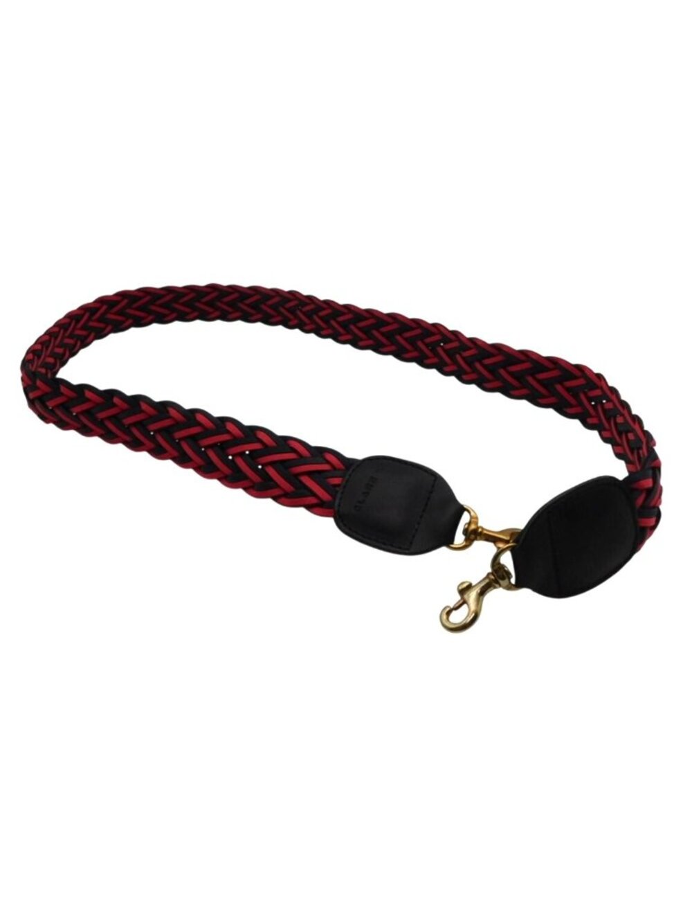 Clare V. Braided Purse Strap Red Navy Blue Woven Crossbody Bag Strap Replacement